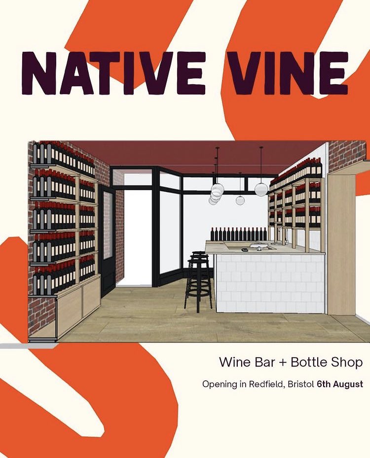 ✨Exciting News✨
For more information head to our Instagram & Facebook pages! 
•
#nativevine #naturalwine #bristolwineshop #bristolwinebar #naturalwinebar #bottleshop #winebar #lowintervention #smallplates #fermentation #foodie #bristolfoodie