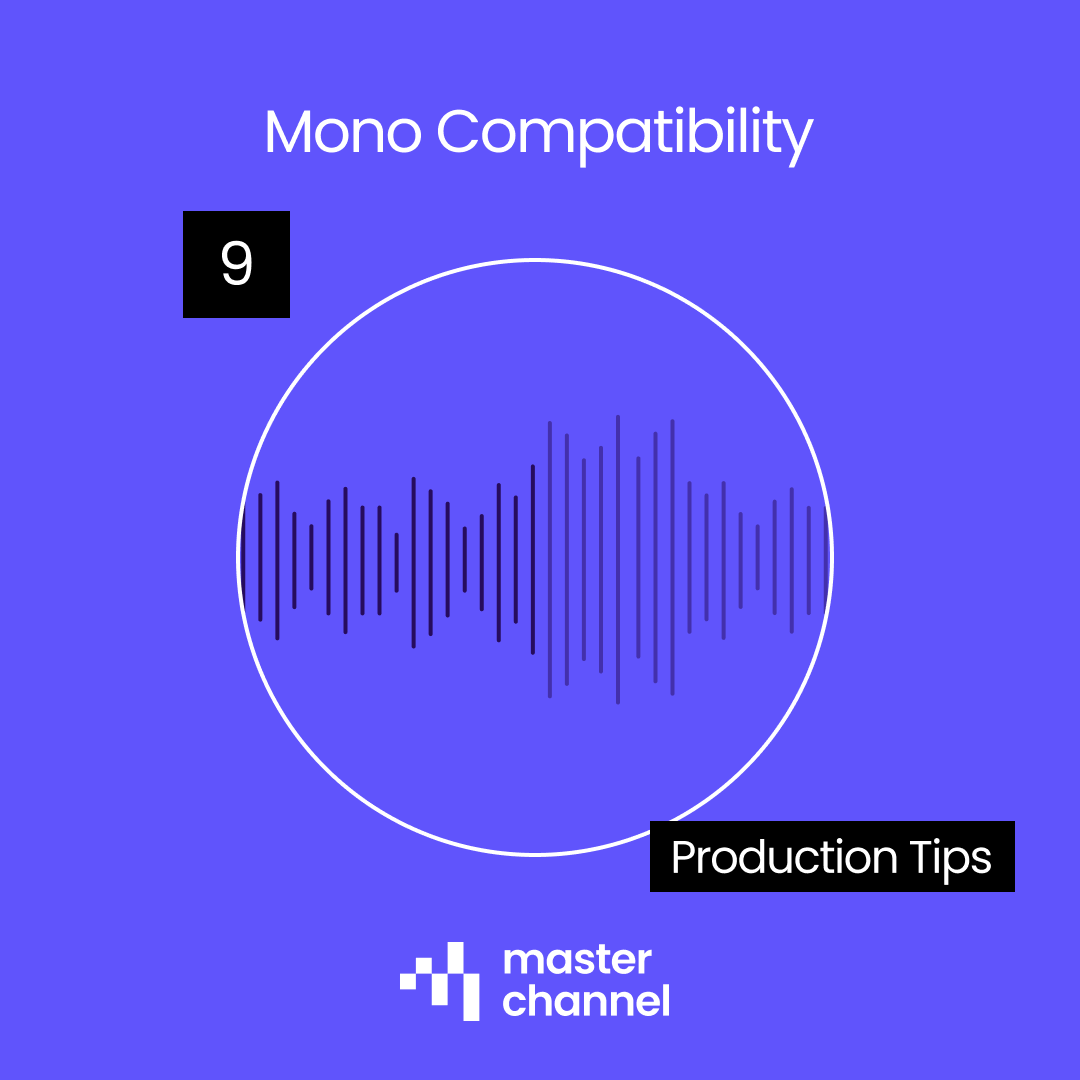 masterchannelai's tweet photo. 🎶 Music production tip #9: Mono Compatibility
Many people today listen on portable sound systems or even their phones it is important to check your mix in mono. Find out more helpful tips here: https://t.co/ty8VZZKdzY

#productiontips #masterchannel #musicproduction https://t.co/qdE4uLns6G