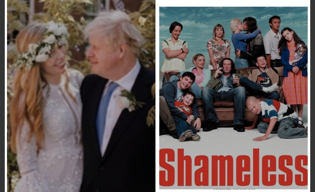 Shameless Vs Shameless 
Can you Spot the Difference ?

Feel free to RT.
#borismustgo 
#ToryChaos