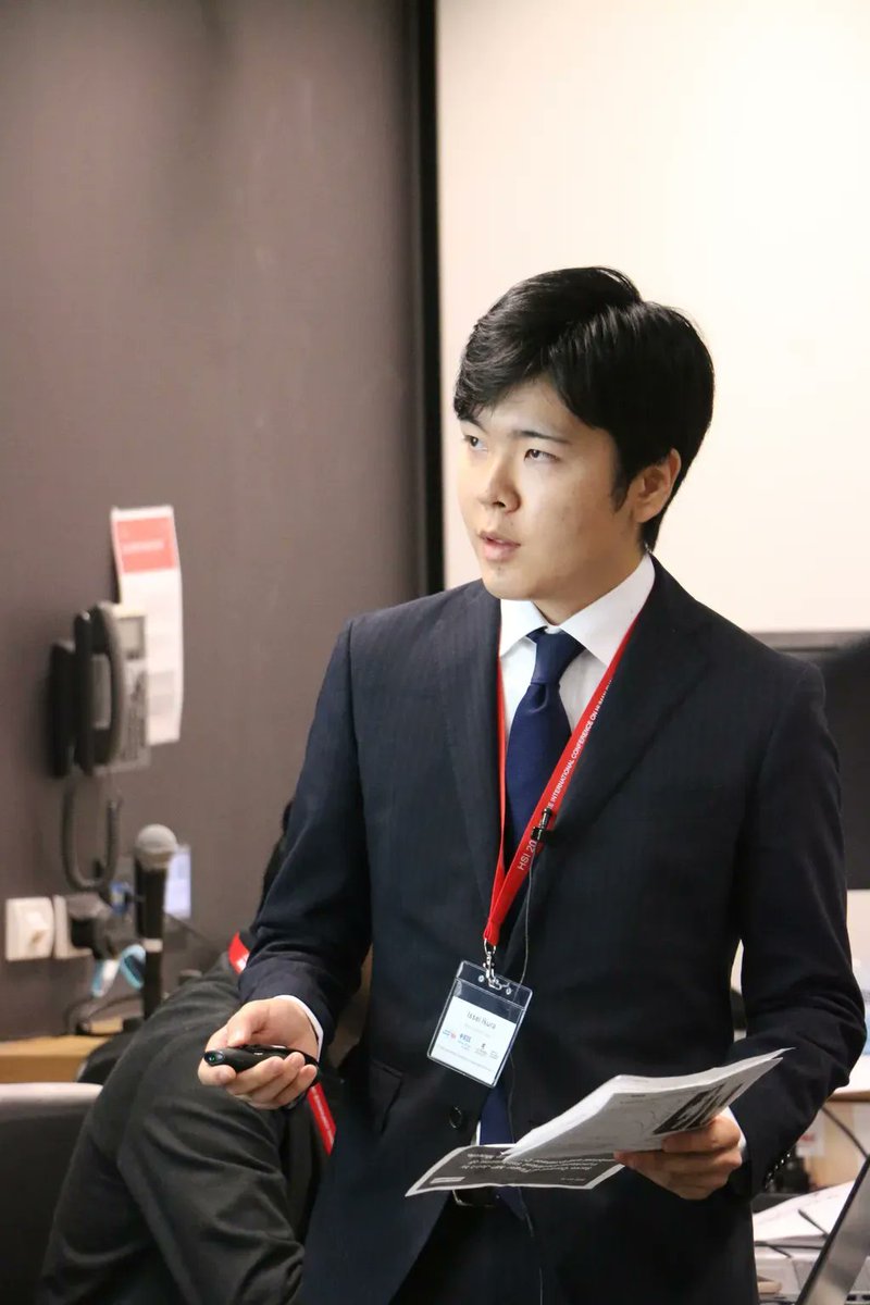 hsiconf's tweet photo. Daiki Sodenaga, Issei Ikura, Majid Pourmemar, Akinori Shimomura and Yutang Wang presented on research oriented around Advances in Tactile and Kinesthetic Interfaces.

#ieee #hsi22 #cdac #ai #ml #kinesthetic https://t.co/GlYZk0WiI4