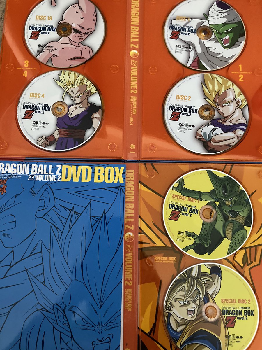 ドラゴンボールZ DVD BOX vol.1 vol.2【動作確認済み】 DRAGON BALL Z （ドラゴンボールZ） DVD-BOX VOL.1VOL.2 〇