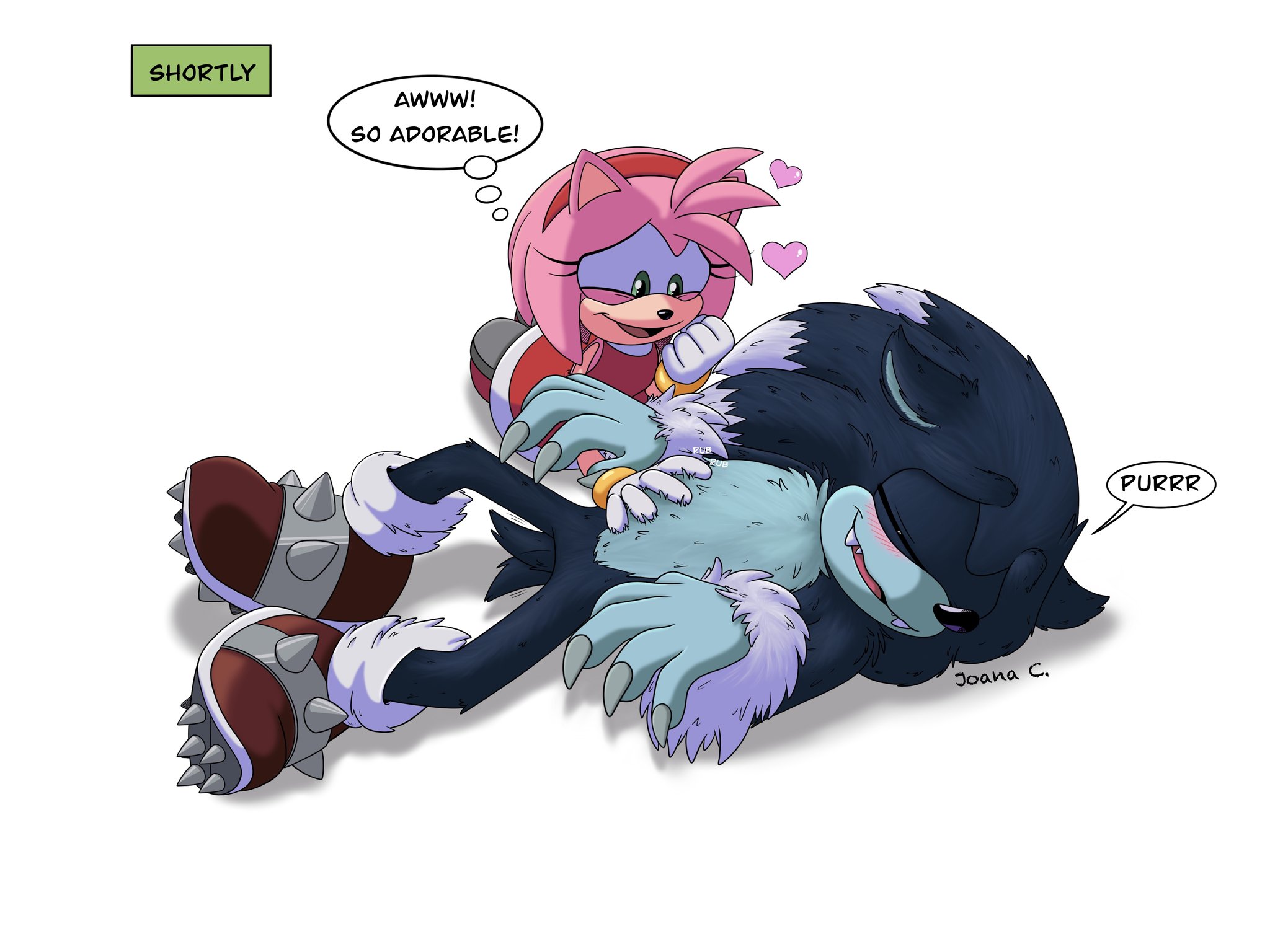 Joana Calado on X: If I were you I would start running @GottaGoFastYT  @BulmaBunnyGirl #Sonic #amyrose #sonamy #fanart  / X