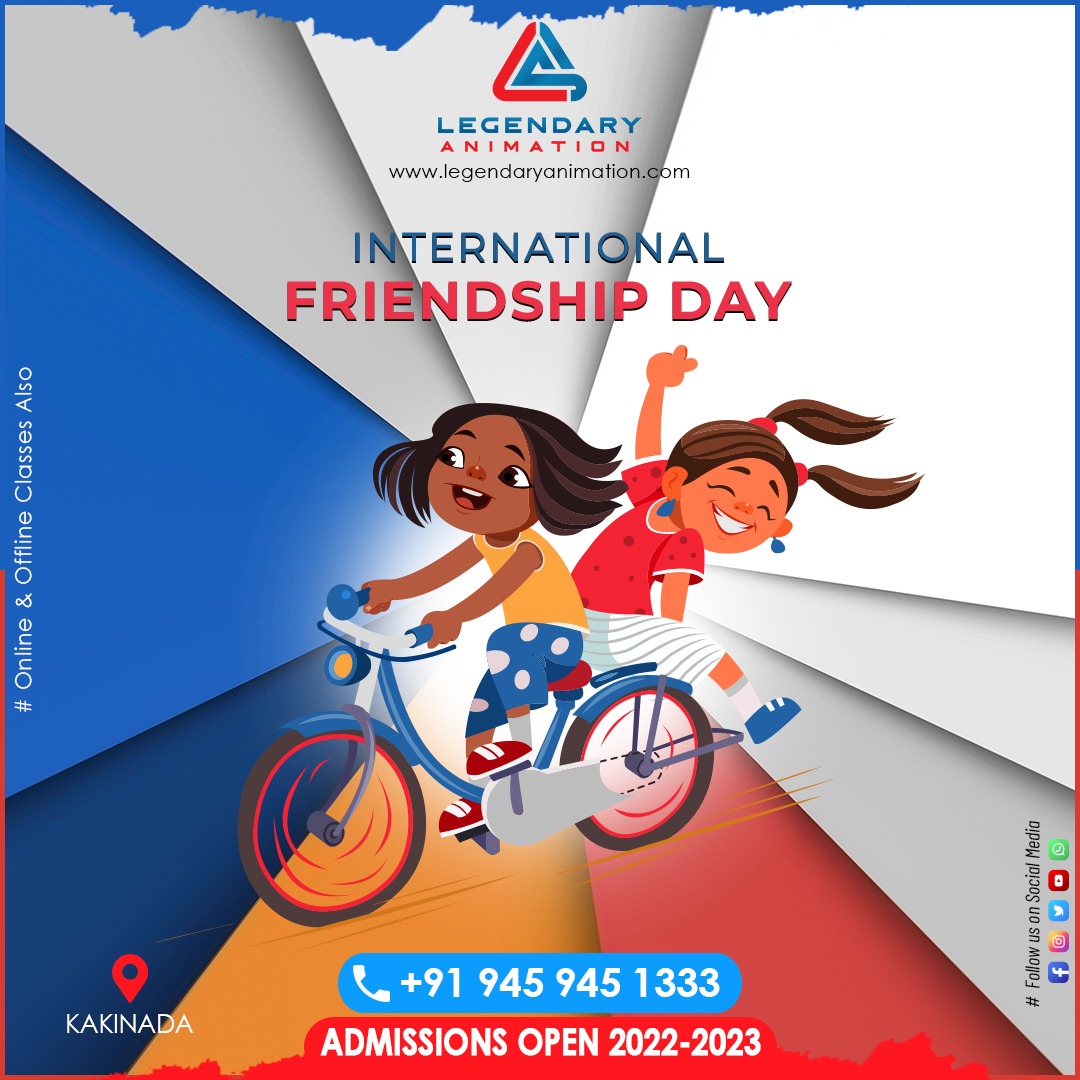 ChamuJ1's tweet photo. "International Friendship Day"

Our friendship is priceless, a very Happy Friendship Day to you.

Best Wishes From 

Legendary Animation Kakinada.

PHONE:
+91 945 945 1333
+91 9179 836 836 https://t.co/oA4wm7GZEw