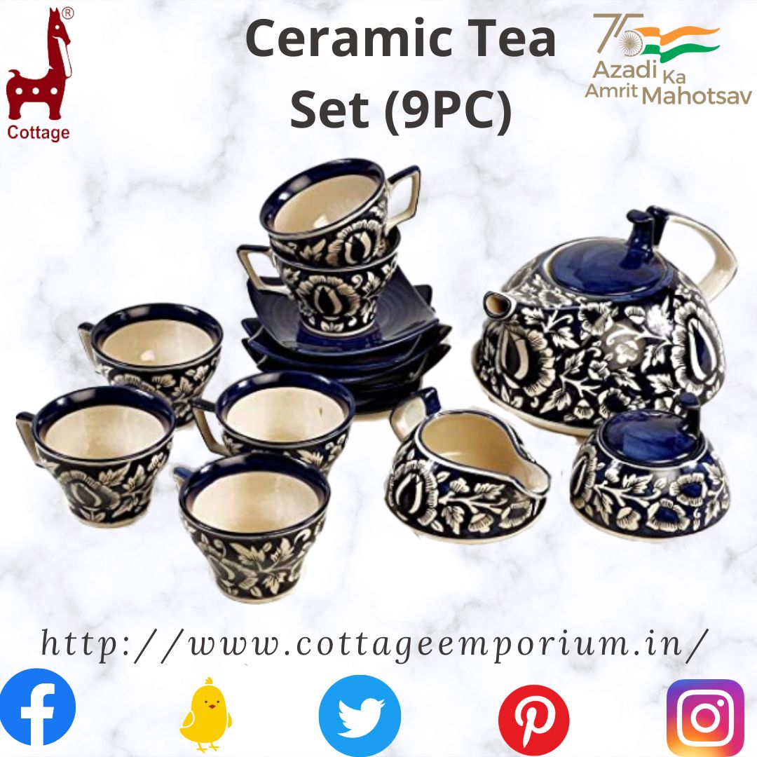TheCCIC's tweet photo. Cottage Present:- Ceramic Tea Set (9pc)
#cottage #ceramic #teaset #9pcsteaset #newdeisgn #ceramicteaset
https://t.co/VRhmUuc1NV https://t.co/VvCYGwXmL1