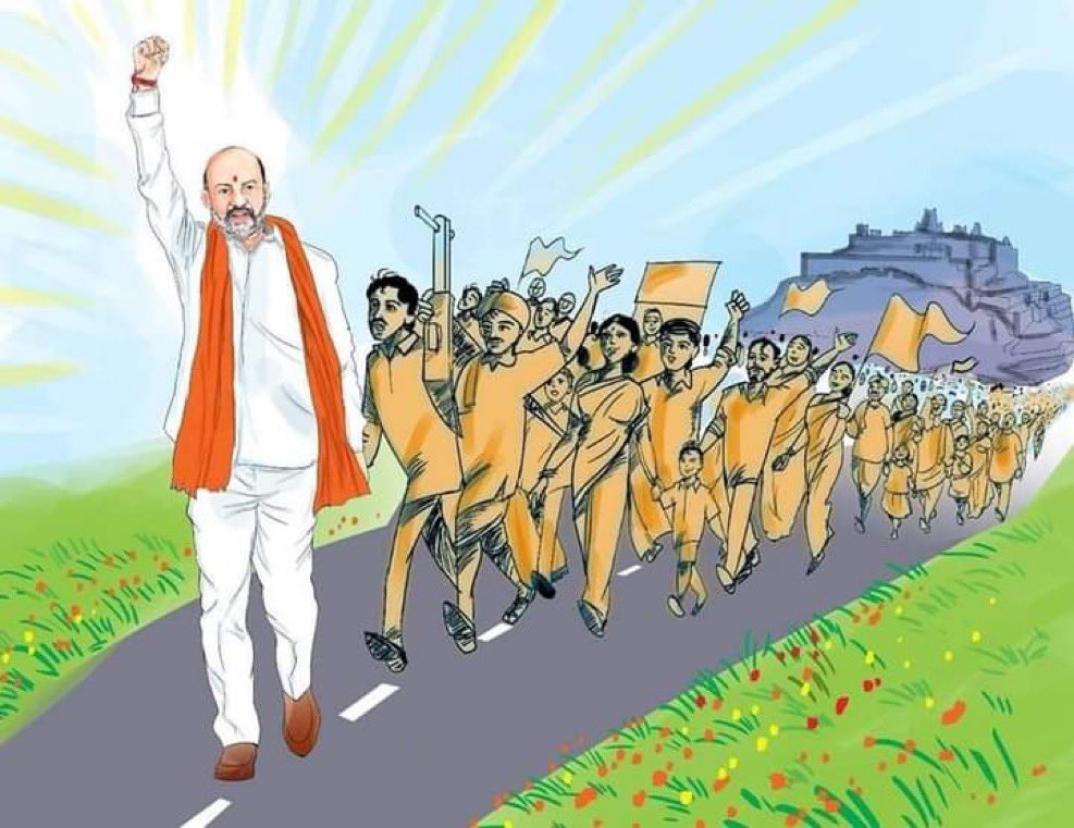 ShekarreddyAD's tweet photo. 2 days to go for #PrajaSangramaYatra3 ✊🏻
@bandisanjay_bjp https://t.co/bJFp2vgcKy