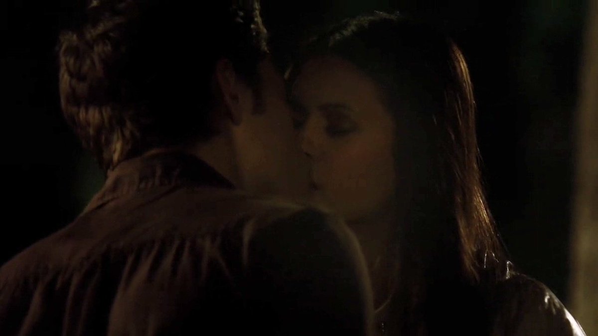 steleidow's tweet photo. best kiss? stefan and elena's first kiss -Paul Wesley https://t.co/aj3yR2ALaL