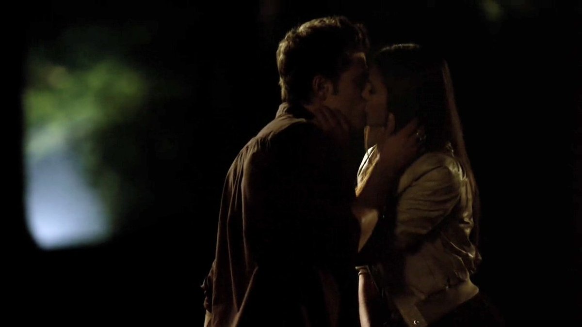steleidow's tweet photo. best kiss? stefan and elena's first kiss -Paul Wesley https://t.co/aj3yR2ALaL