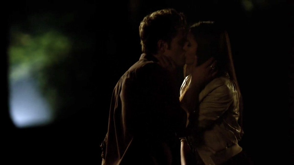 steleidow's tweet photo. best kiss? stefan and elena's first kiss -Paul Wesley https://t.co/aj3yR2ALaL
