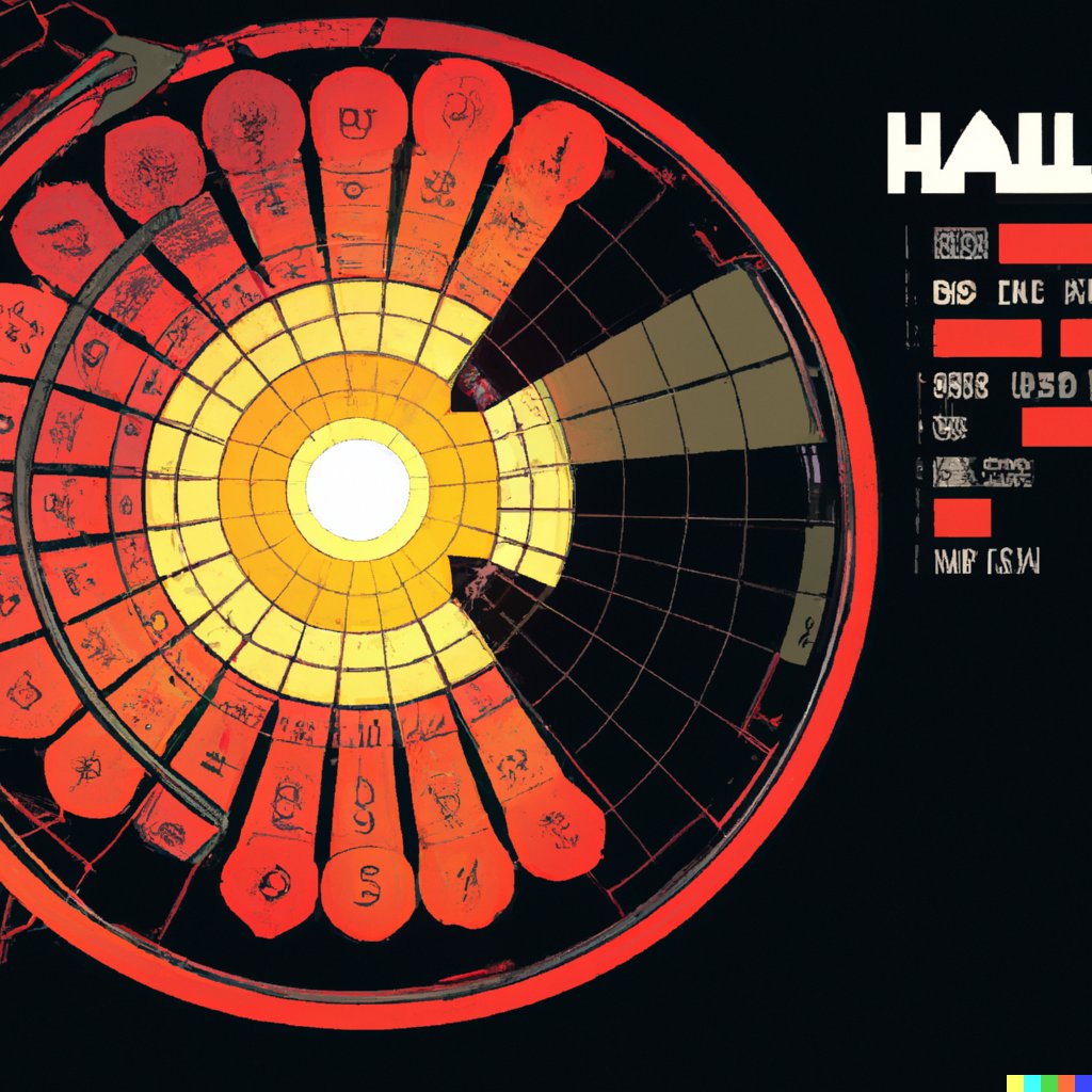 hal9ai's tweet photo. We asked #dalle2 to showcase #hal9 destroying some pie charts. But instead we got the coolest pie charts we've ever seen #python, #rstats and #dataviz! Those pie charts, we might have to use! ๐ฑ๐คฏ https://t.co/IuGdIltjZl
