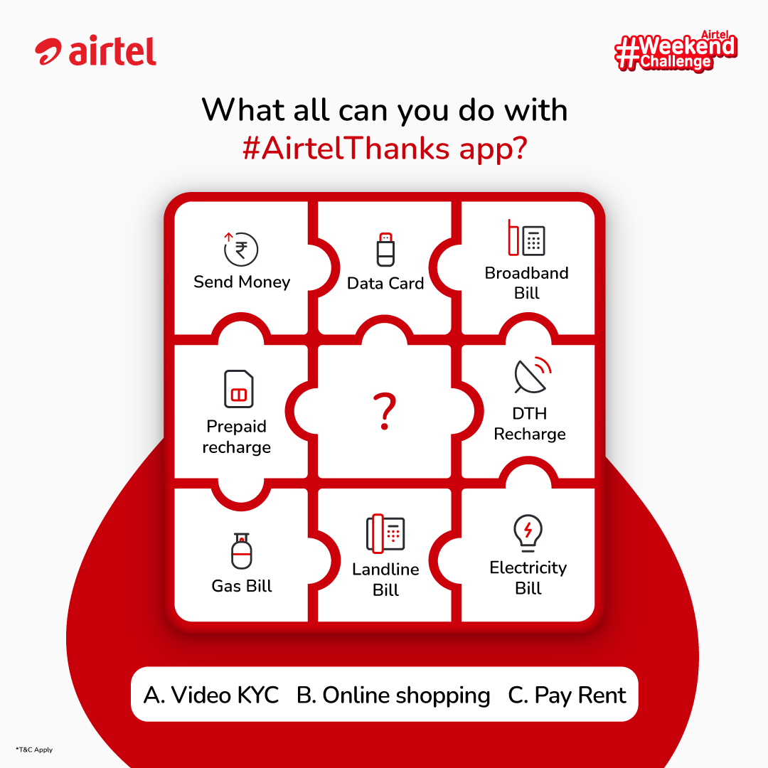 airtel India tweet media