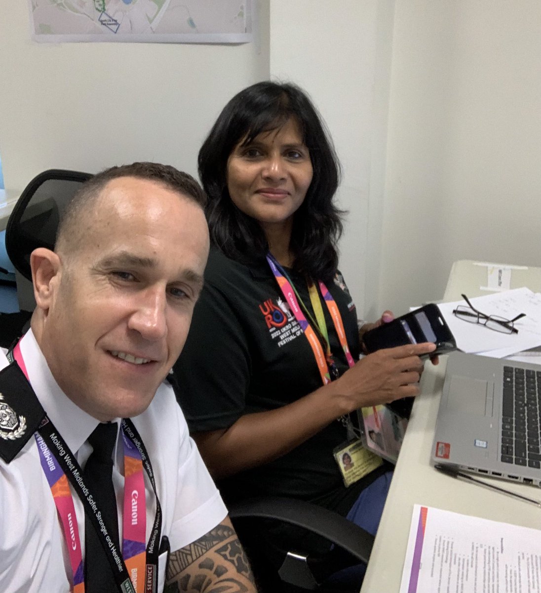 SteveFox71's tweet image. 04:00 early start with Pushpa today supporting the command and control team of the Common Wealth Games. Great to be part of the team.