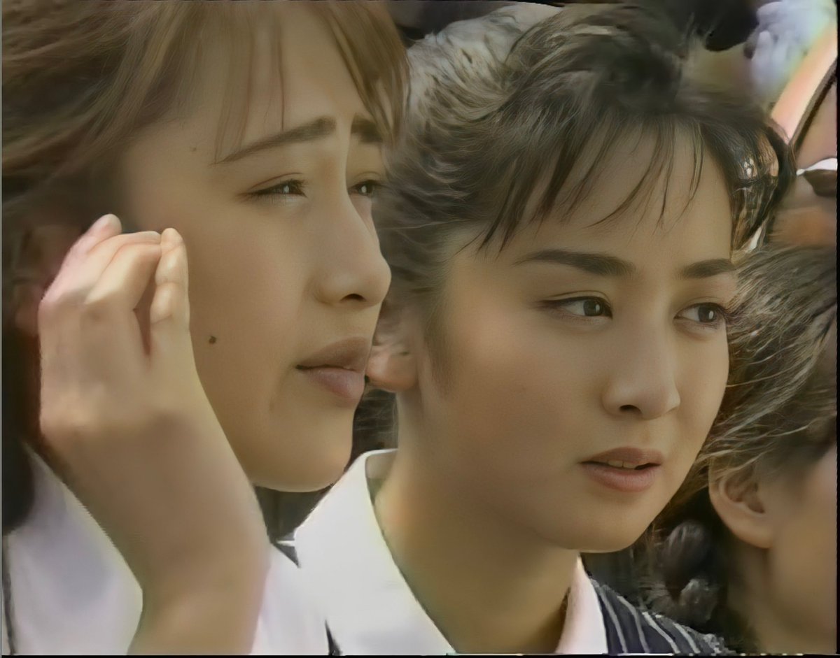 ドラマスペシャル　叫んでも…聞こえない！1989年放送#斉藤由貴　#工藤静香　#手話久しぶりに見ると由貴さんの美しさが素晴らしい。　アプリで高画質化してます。当時のドラマとしては元々画質いい方。 