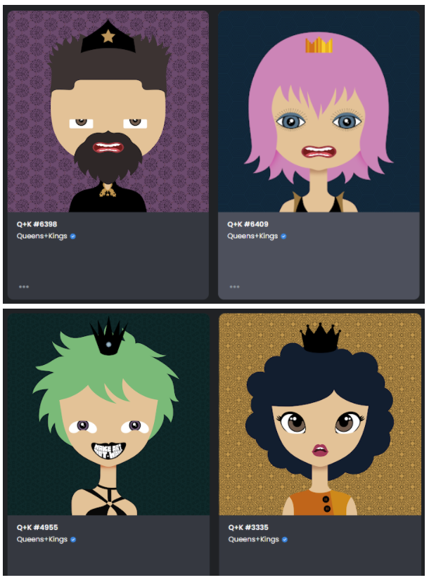 EnsoEsquire's tweet photo. Hacked 4 of my @Hackatao #NFTs
I love these #HackataoQK #avatars
#hacktheroyals ๐ธ๐คด https://t.co/hEINGcN7wv