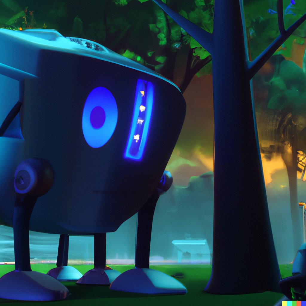 hal9ai's tweet photo. #hal9 cleaning a park as digital art #dalle2 https://t.co/WnQ6UpqHKi