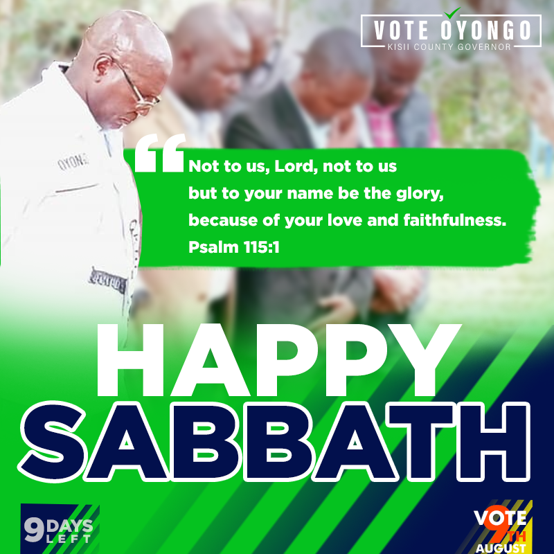 MansonOyongo's tweet photo. Happy Sabbath https://t.co/d0YPHCxxoA
