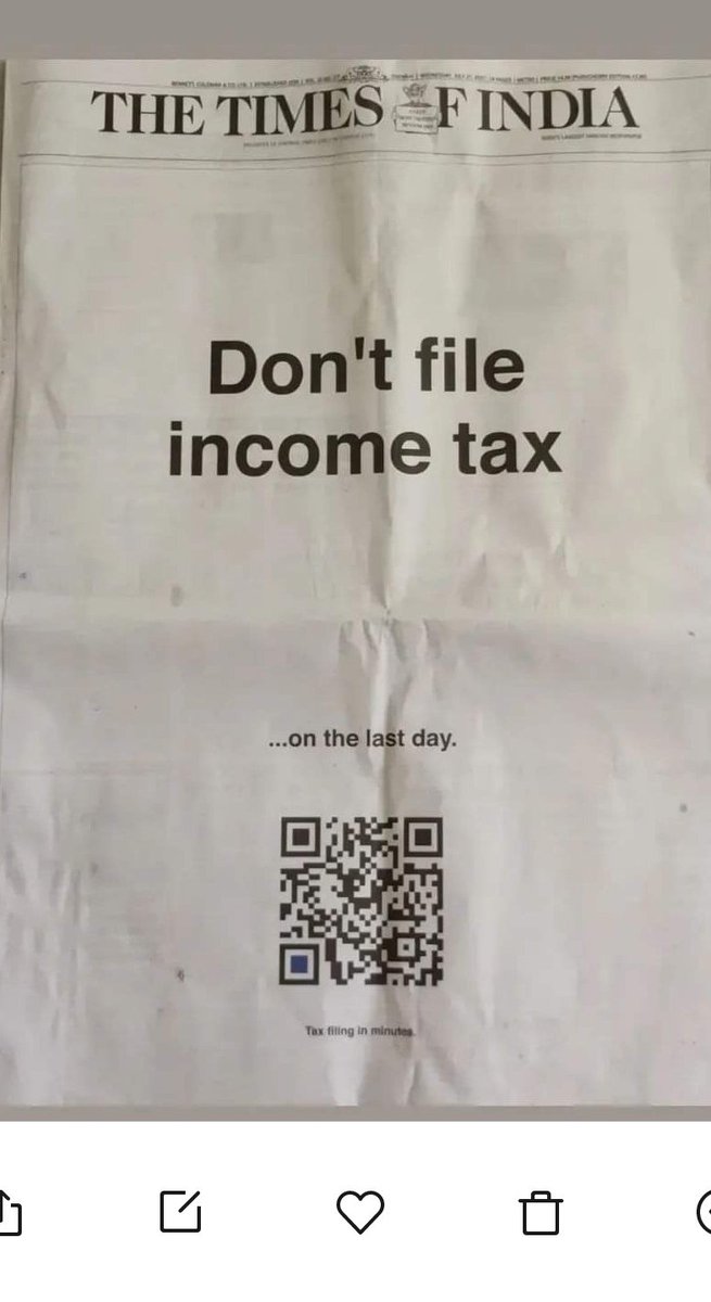 Suman Arora (@sumanar30496498) on Twitter photo Here I spotted advertisement team 
#ClearfromCleaTax 
#ITRFiling #IncomeTaxReturns #IncomeTaxFiling #ClearTax #FileAbhiWithClearTax Here I spotted advertisement team 
#ClearfromCleaTax 
#ITRFiling #IncomeTaxReturns #IncomeTaxFiling #ClearTax #FileAbhiWithClearTax