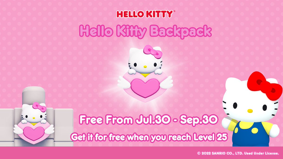 Đừng bỏ lỡ cơ hội trải nghiệm những món đồ avatar Hello Kitty mới nhất trên Roblox! Với các lựa chọn mới về trang phục, phụ kiện, và nhiều hơn thế nữa, bạn không thể không yêu thích những gì mới nhất của Hello Kitty. Hãy tham gia ngay hôm nay và tìm kiếm các vật phẩm avatar Hello Kitty mới nhất!