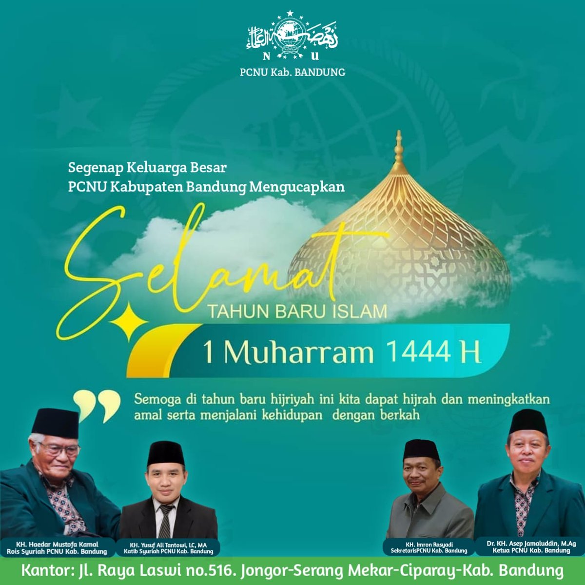NU_Bandung's tweet photo. Selamat Tahun Baru Islam 1 Muharam 1444 Hijriyah.

===

Ikuti Kami:
FB: https://t.co/HPNrKBEAwu
IG: https://t.co/9uqkEs1EgJ
YT: https://t.co/kuwBsp9XlF

===
#nu #nahdlatululama #nukabbandung #pcnukabbandung #bandung #tahunbaruislam #1muharram #1444hijriyah https://t.co/9GEd9rjSK8