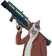 Tydoo_'s tweet photo. NOOO THEY GOT A BAZOOKA

#pixelart https://t.co/UagceyL5vr