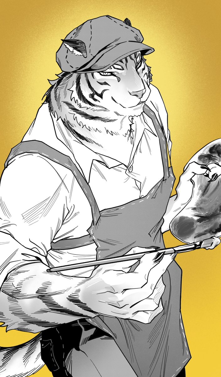 I just got an AMAZING ART as a gift!!
My first client gave it to me! Thanks, you made my day  ☺☺🥰