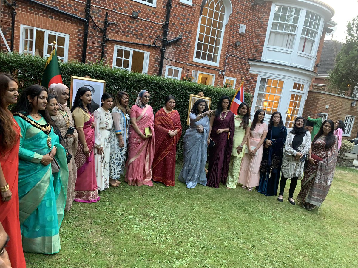 muzahidukhan's tweet photo. A great evening hosted by Her Excellency Saida Muna Tasneem High Commisioner. Had the pleasure in meeting the Hon’ble Speaker of the National Parliament of Bangladesh Her Excellency Dr Shirin Sharmin Chaudhury MP @k4shf @JebiRahman @AbdalUllah @ReshminTV #Bangladesh #bbpi https://t.co/rcySWy08YK