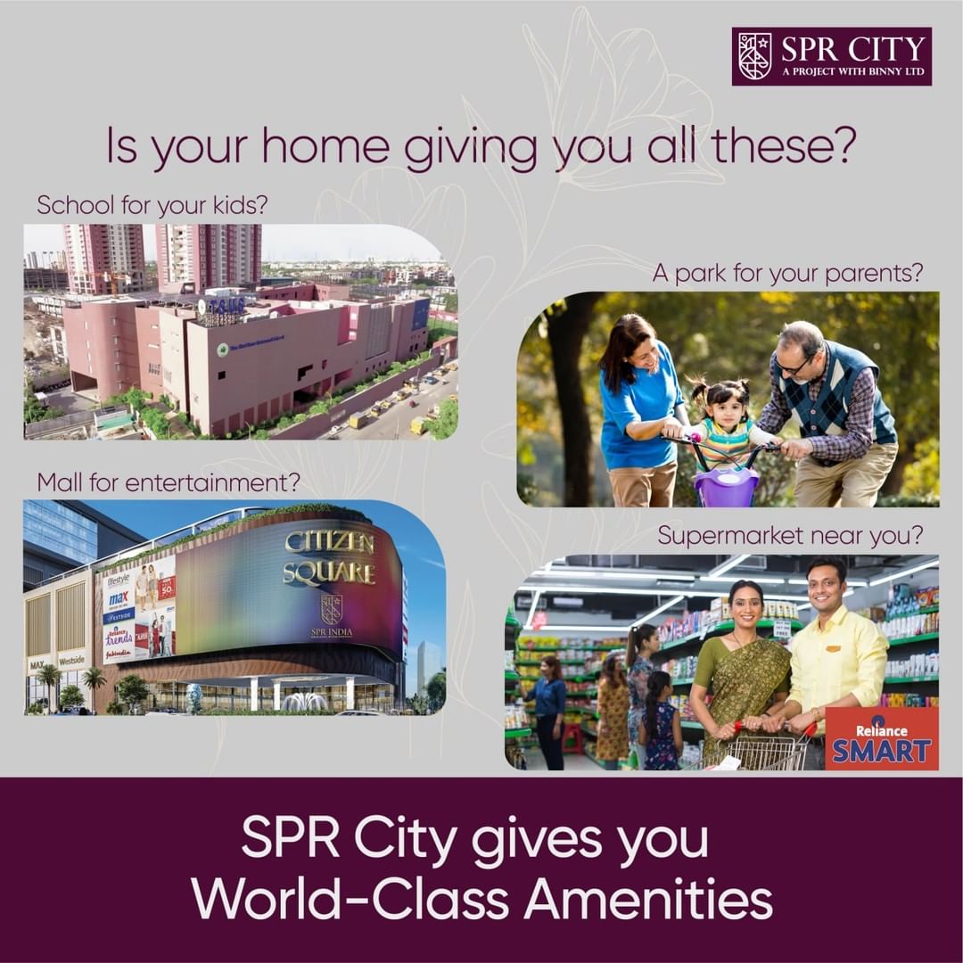 SPRHighliving's tweet photo. At SPR City, with world-class amenities, everything you need to enjoy life will be available within the township.
For more details visit: https://t.co/Il7SoRWnKz or call 7358111888
#SPR #SPRIndia #SPRHighliving #RealEstate #Chennai #Amenities #ChennaiRealEstate https://t.co/Ff6MhjdbNM