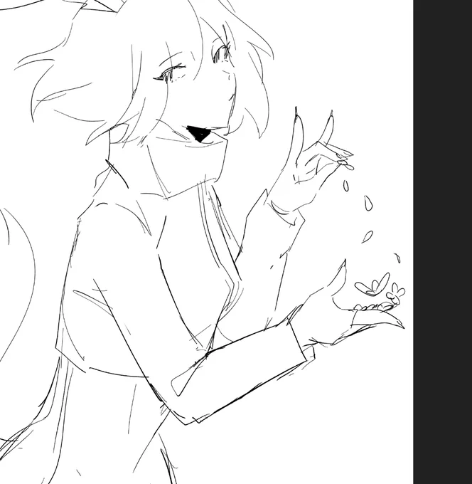 I did it quickly 