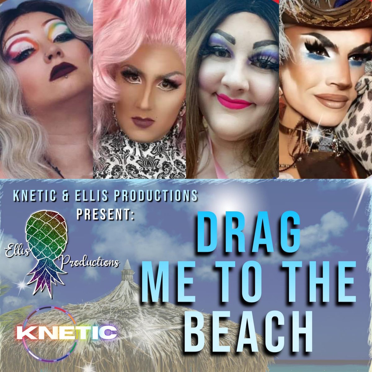 KneticClub's tweet photo. Saturday we bring you another fabulous KNetic Drag Show: "Drag me to the Beach!" We have teamed up with Ellis Productions to put on this spectacular event!
This drag show will showcase some amazing local talent!
#yyc #yycdrag #drag #lawyyc #LoveAlwaysWins https://t.co/SOAcH6CfEw