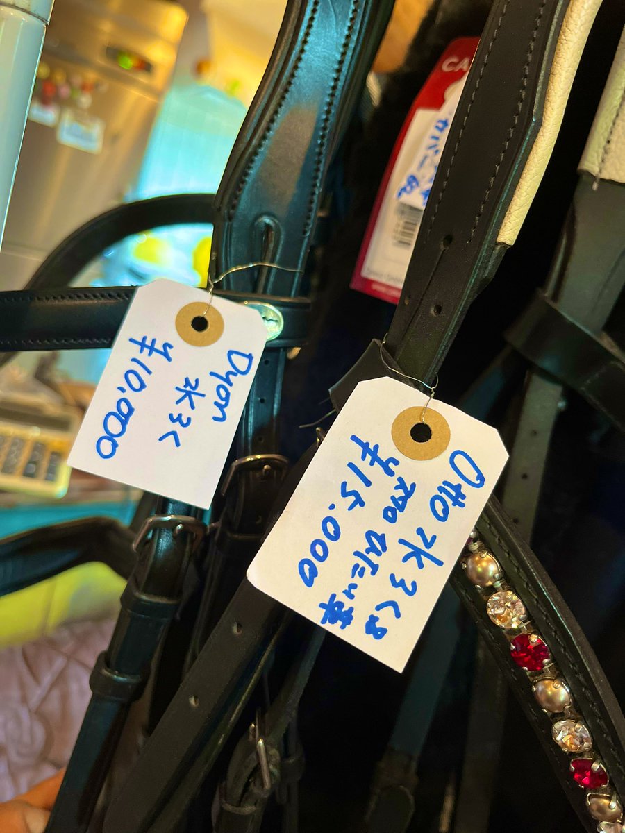 flippan_riding's tweet photo. Dyonも、Ottoも
ビックリ価格‼️

======================
馬具フリマ#00開催　
日時: 7/31（日）
10:00〜16:00
場所:@ライディングショップ池上

お支払い:
クレジットカードまたはQR決済
駐車場あり

#馬具　#乗馬　#馬具フリマ https://t.co/d3z63EIyGL