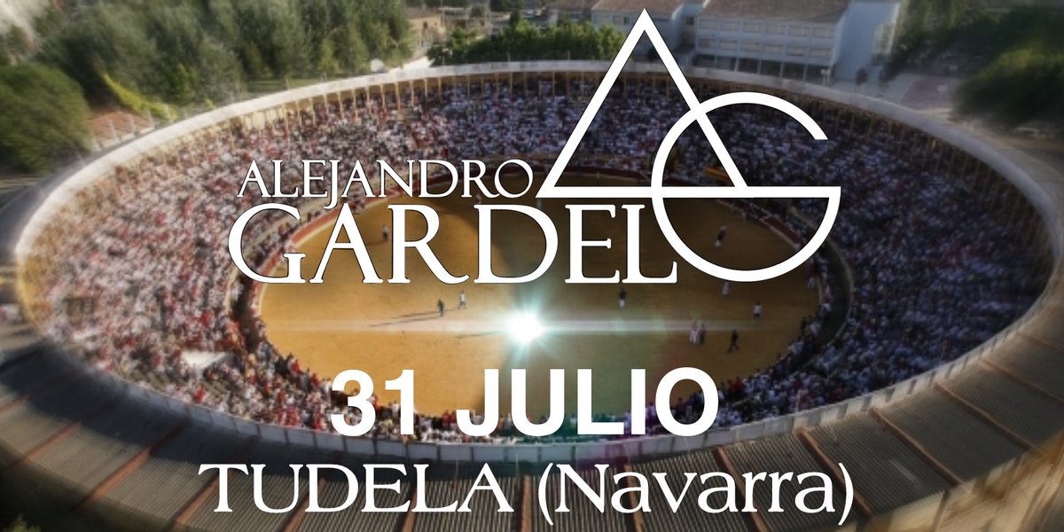 ✨Este domingo, en Tudela (Navarra), regresa Alejandro Gardel✨