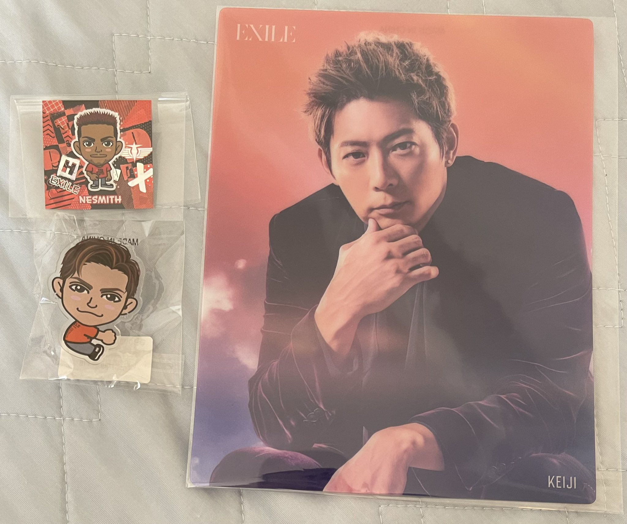 白濱亜嵐redphoenixミニクリアポスター サイン入りトレカセット 白濱 カレン в X: „