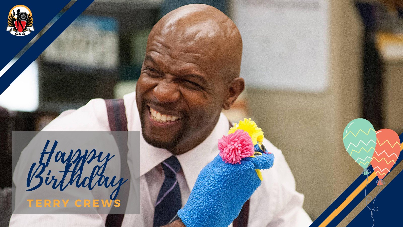 Happy Birthday to Terry Crews, a.k.a. Captain Terry Jeffords!  