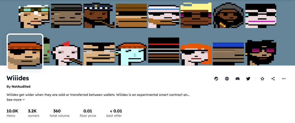 bulletimexyz's tweet photo. TOP Collections 🐳 Bought in last 3 hours

🥇#Wiiides  @wiides  
NFT Social Impact: C/28 Influencers

🥈Otherdeed for Otherside @OthersideMeta 
Keep Trending 🚀

🥉Bart's Farm Frens @BartsFarmFrens 
NFT Social Impact: B-/55 Influencers

#Whale #Web3 #NFTCommunity #NFTCommmunity https://t.co/kFtW8PEZIr