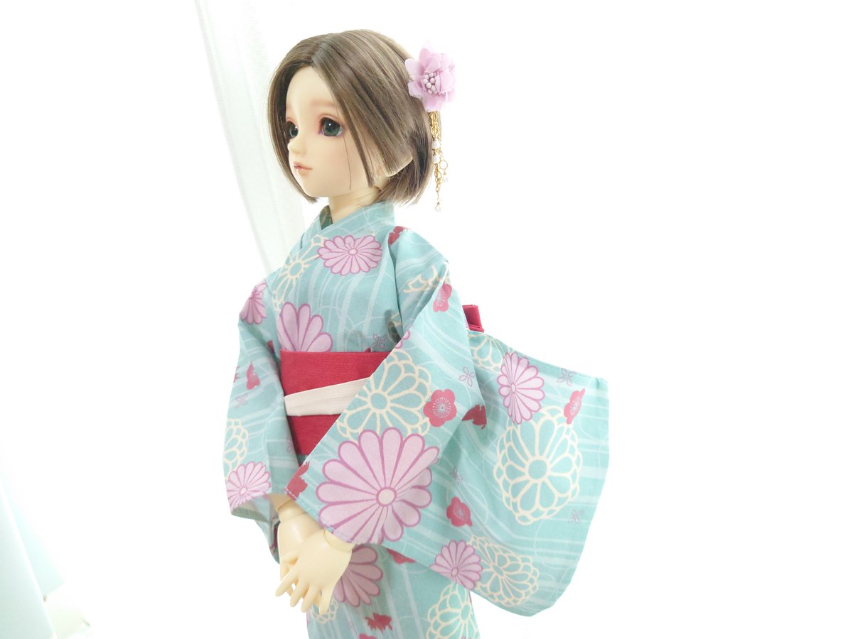 KiminoOFURO's tweet photo. でもって久しぶりにVOLKSに行けたので、リリアに浴衣をプレゼント🎁
似合う!かわいい!反則!❤
やっぱ夏は浴衣だよね~👘
#浴衣
#sd
#sdcoco
#sd_coco
#sdここ
#superdollfie
#スーパードルフィー
#volks
#volksdoll
#bjd
#doll
#うちのこかわいい
#うちの子かわいい
#Lilia https://t.co/jHMFV0bIYC