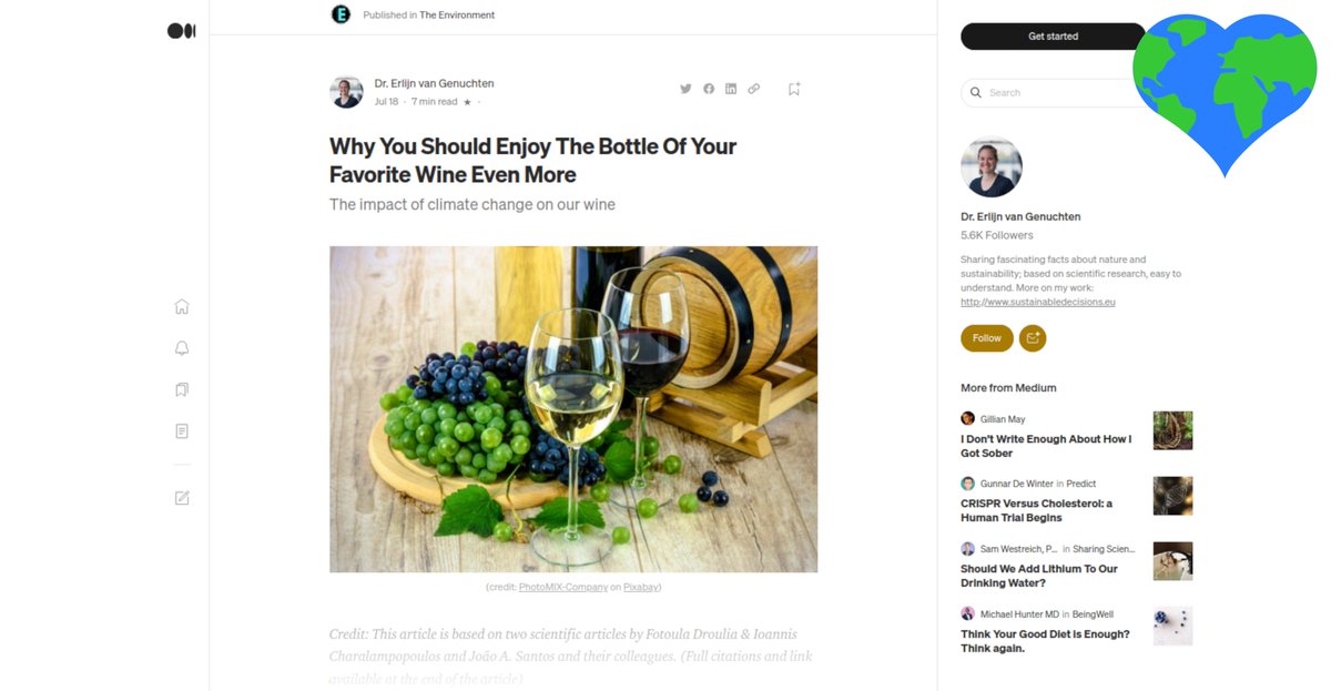 I was asked why after clicking the link to my article only the title of the article and photo was visible. That happens when you've reached the maximum number of 3 free articles. If you want unlimited access, you can become a member for only $5 a month: medium.com/@erlijng/membe…