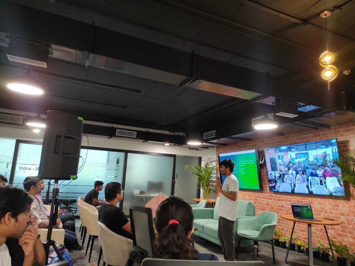 ajeetsraina's tweet photo. Moving to #DevSecOps by @BiradarSangam @DockerBangalore at @harnessio office #terrascan @Meetup https://t.co/9E9oWoVtkj