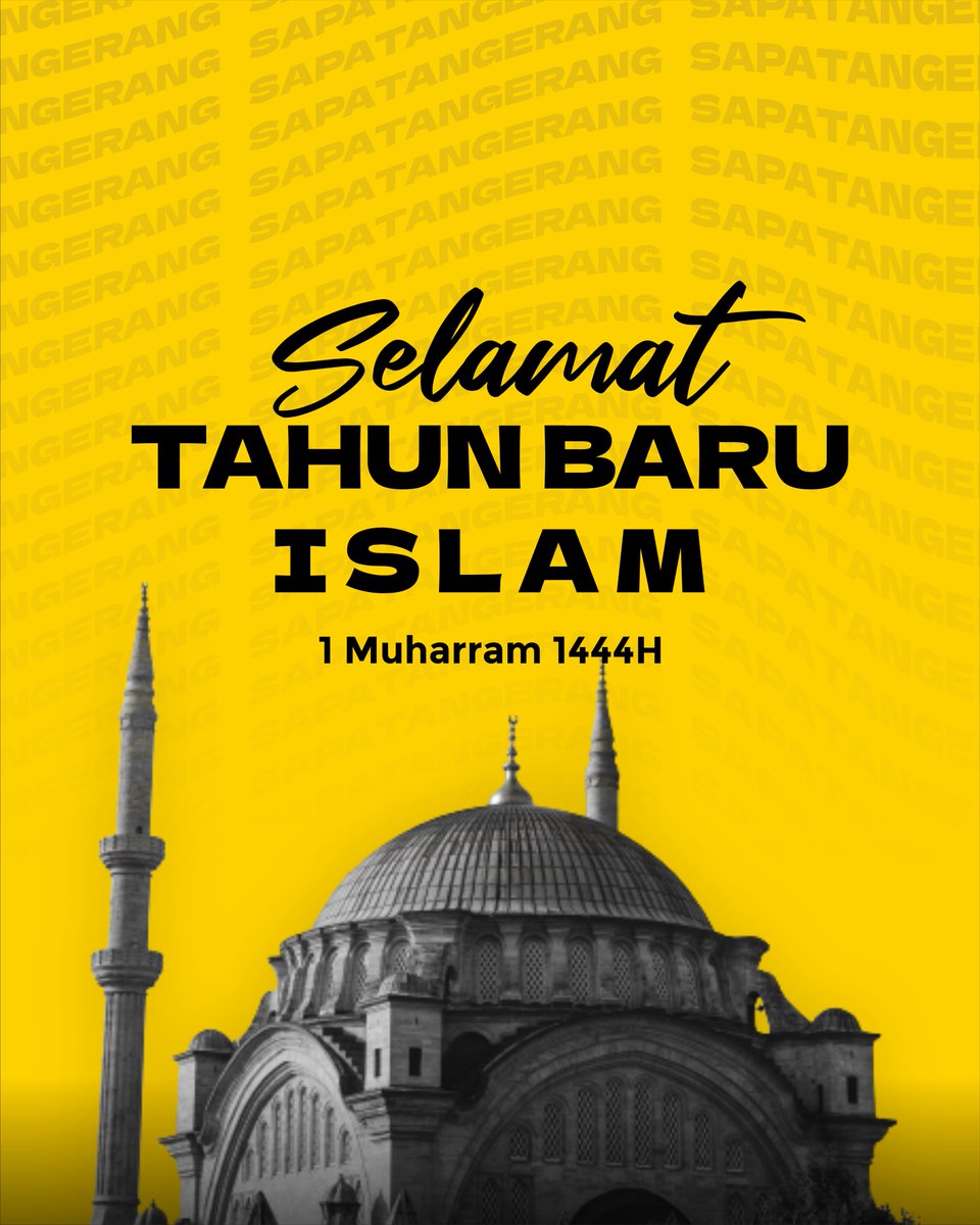 Selamat Tahun Baru Islam 1444 H

#sapatangerang #tahunbaruislam
