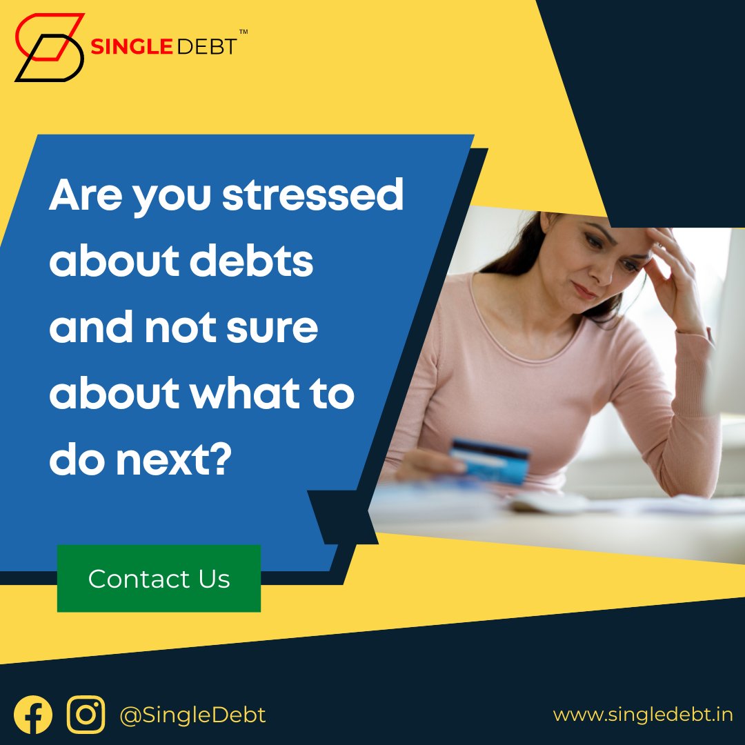 Single_Debt's tweet photo. Having SingleDebt on your side allows you to defeat all your debts efficiently and live a debt-free life
Contact us today: 96191 03594 / 022 6876 2605 or visit our website https://t.co/4J1Q6eO5tE
#singledebt #debt #debtmanagement #debtprogram #debtsolution #debtfreesolution https://t.co/IR3E6fpgIa