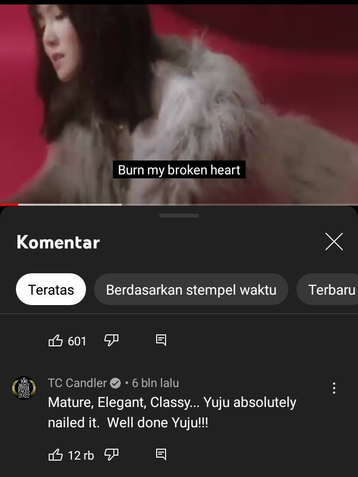 luv_onv's tweet photo. Tc candler comments in @konnect_YUJU mv https://t.co/N0IAtAyxDd