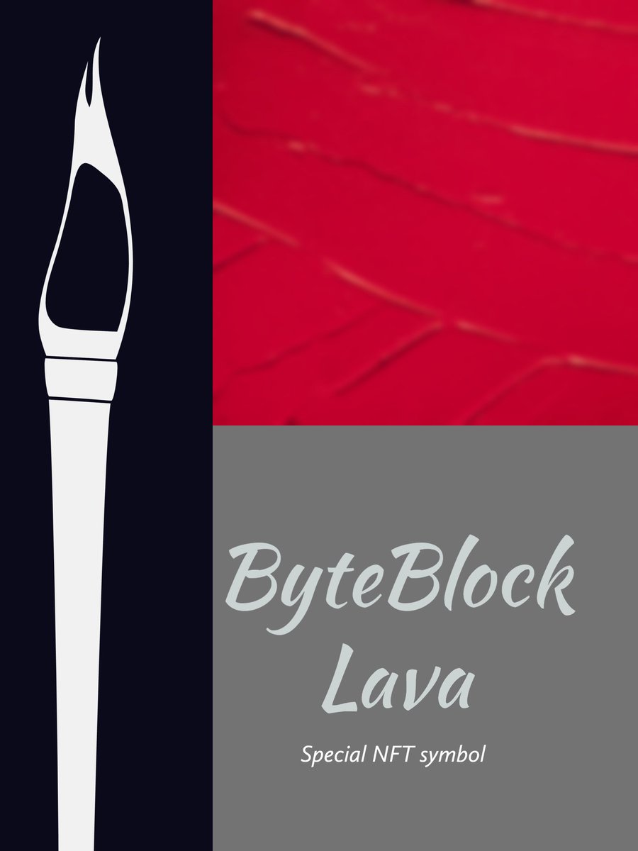DeepT_crypto's tweet photo. ByteBlock Lava Series #6
Available on @ByteBlockNFT
Link:https://t.co/2dL4riD2rU
Minimum Bid Price: 100000 CET
Please visit our👉 https://t.co/Q0SeKA0Mrn
There are more unique NFTs
#NFTCommunity #NFTauctions #nfts #NftColllectors #cryptocurrecy #coinEx_csc #byteblock https://t.co/N0LIa9GTVb