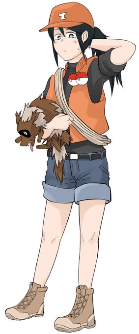 ポケモンレンジャーさん #ポケモンレンジャー #ポケモン人間絵 https://t.co/krdaW9BDGi 