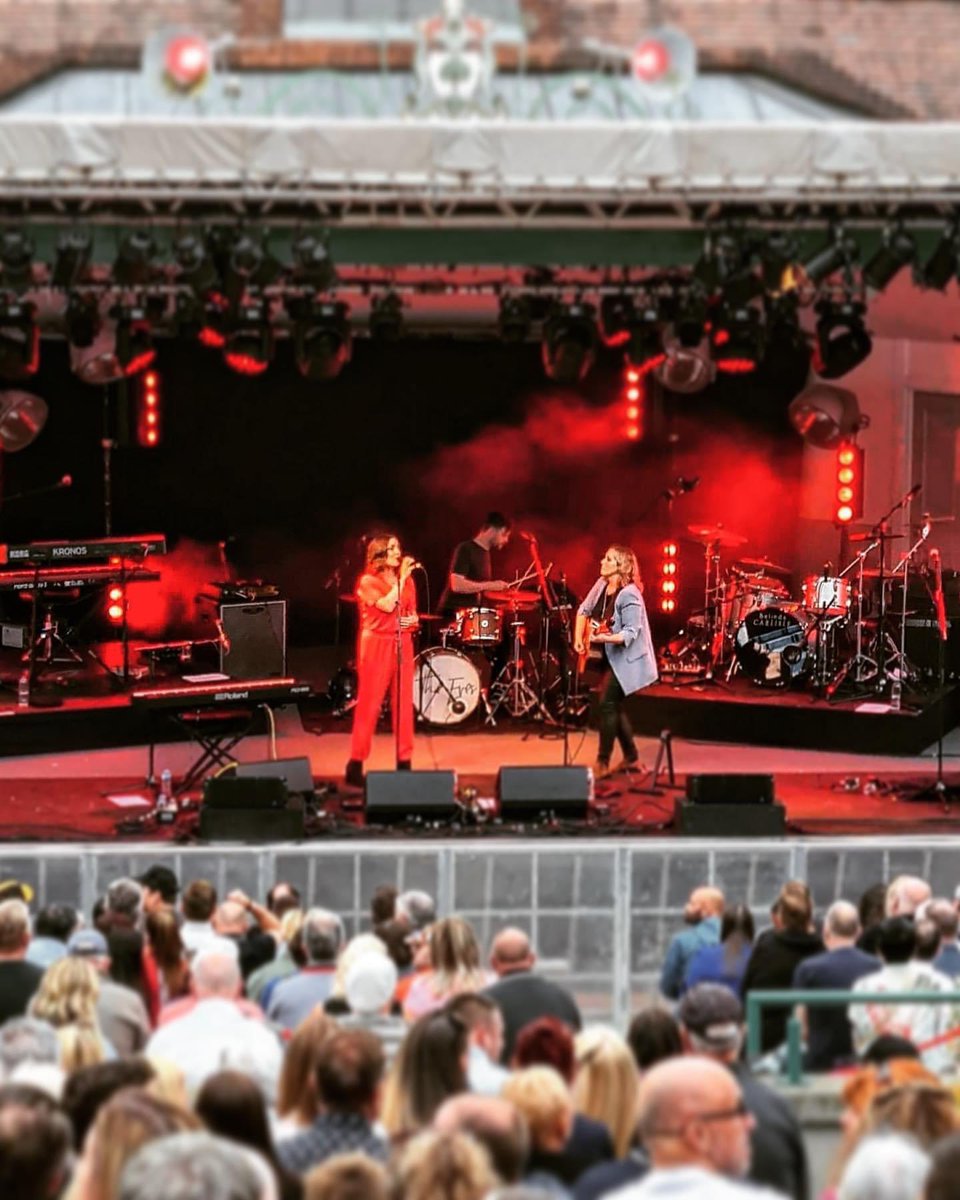 The Eves (@theevesmusic) on Twitter photo What a night last night! Thoroughly enjoyed opening for <a href="/belindacarlisle/">Belinda Carlisle 🩵</a> at <a href="/SummernightsKGB/">Summer Nights at The Bandstand</a> A few hours sleep and now heading back through to Glasgow to appear on <a href="/offtheballbbc/">BBC Off The Ball</a> - what have we let ourselves in for?! Where’s the coffee…? ☕️ What a night last night! Thoroughly enjoyed opening for <a href="/belindacarlisle/">Belinda Carlisle 🩵</a> at <a href="/SummernightsKGB/">Summer Nights at The Bandstand</a> A few hours sleep and now heading back through to Glasgow to appear on <a href="/offtheballbbc/">BBC Off The Ball</a> - what have we let ourselves in for?! Where’s the coffee…? ☕️
