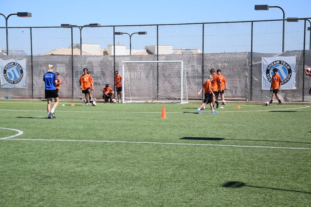 jesswalkley14's tweet photo. Amazing 5 days coaching with Danny Murphy ⚽️ Fantastic guy and some great stories. 
Onto the next Carlton Cole 
@mastersfootball @AphroditeHills1 Dream Team Soccer School 🇨🇾 https://t.co/wcZjMRR8Az
