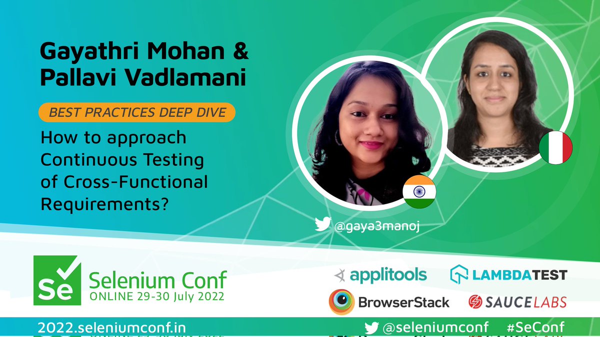 Hoping to connect with the community today at <a href="/seleniumconf/">SeleniumConf</a> !!