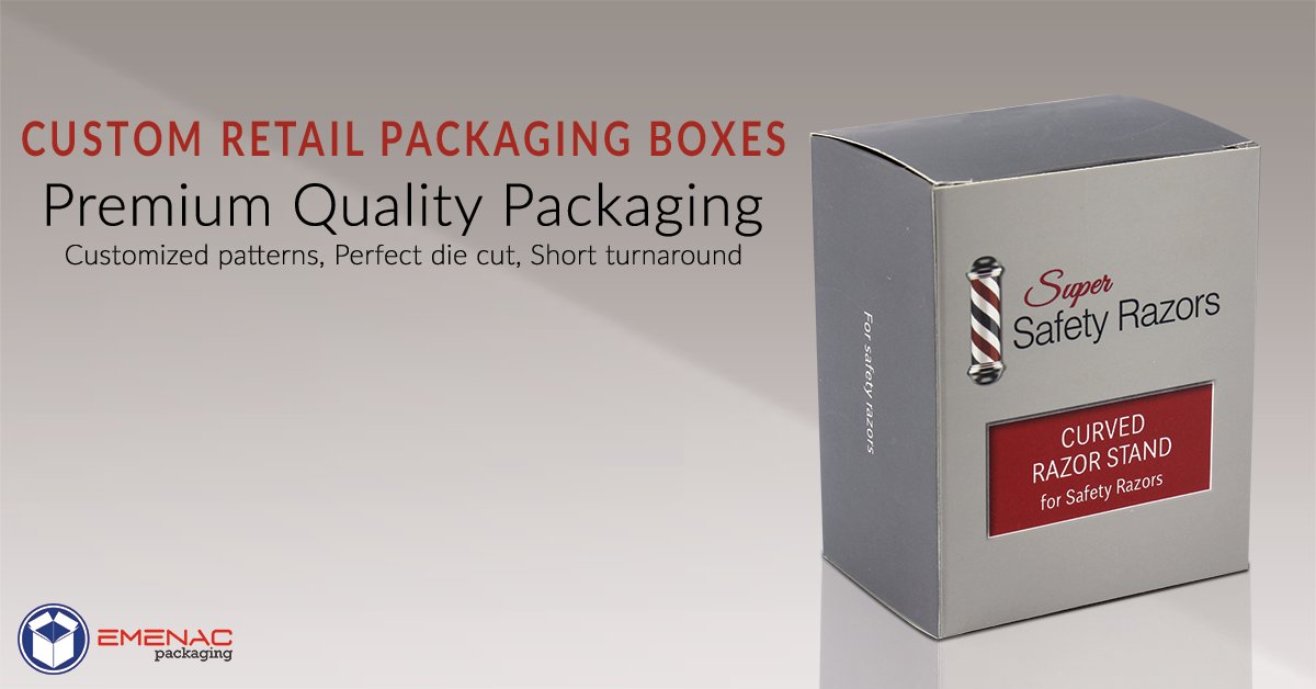 EmenacPackCA's tweet image. Get custom #retailpackagingboxes and let your products relish in them with style! These attractive boxes have the power of attracting potential clients and inspiring them to buy your products.

Order now: bit.ly/3OFxgJn

#customretailboxes #retailboxes #EmenacPackagingCA