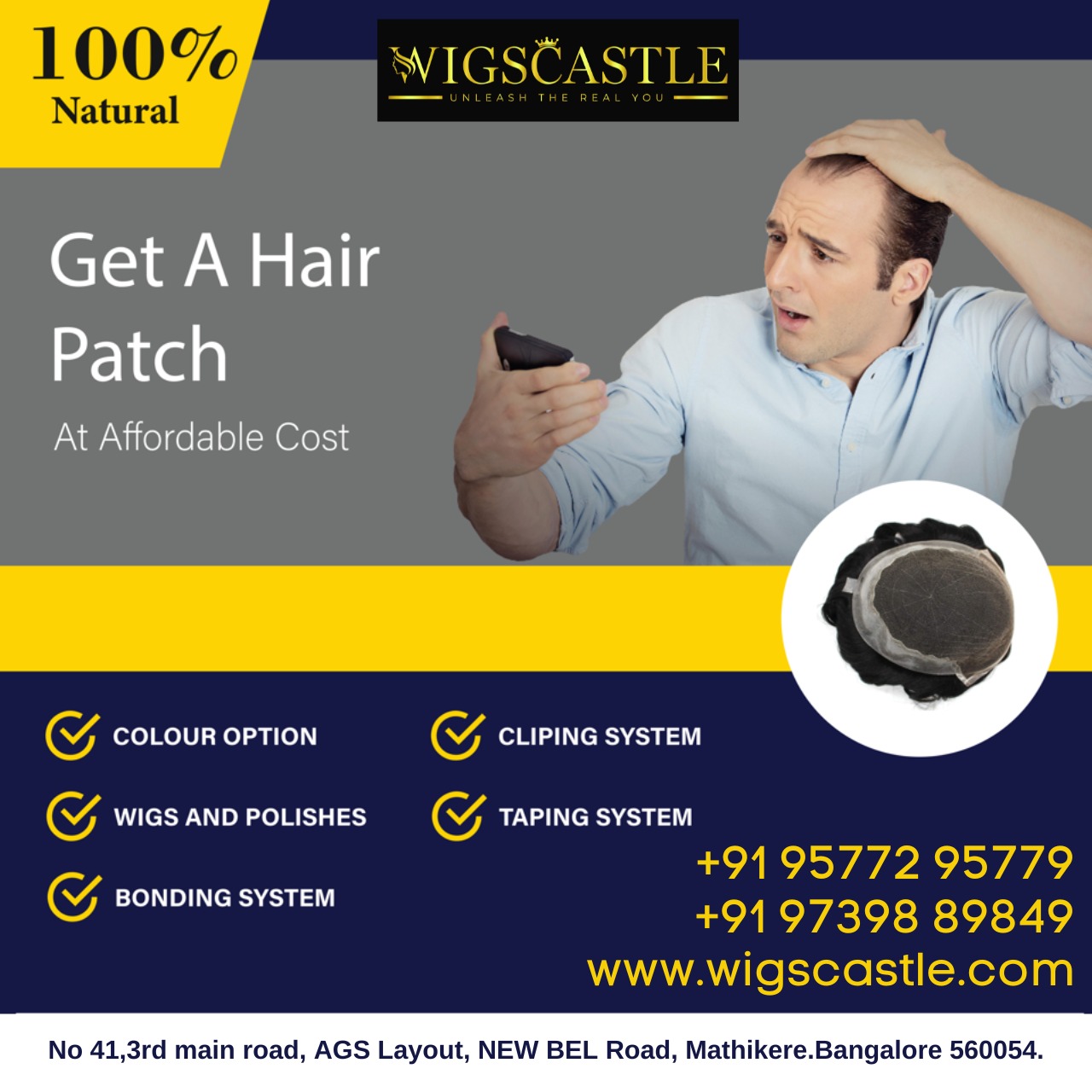 Prem Hair Expert LYNX Bangalore  Hair Patch in Yeswanthpur Bangalore