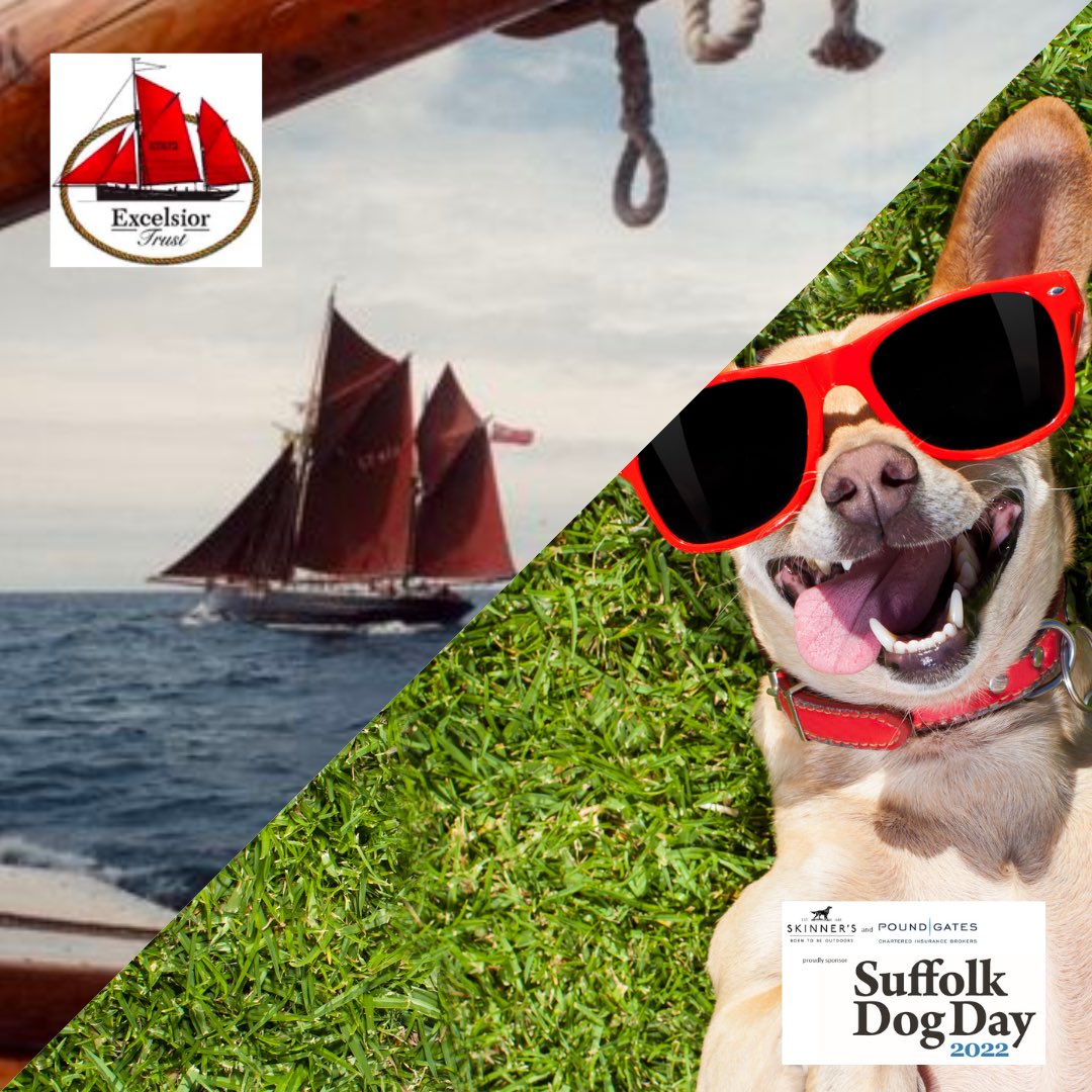 We have two fantastic Festival of Suffolk events for you this weekend.
SATURDAY:
Today from 9am in Lowestoft you can catch the Excelsior Trust Centenary Smack Race 2022. 
theexcelsiortrust.co.uk/events
SUNDAY:
Suffolk Dog Day is back for 2022!
SuffolkDogDay.com