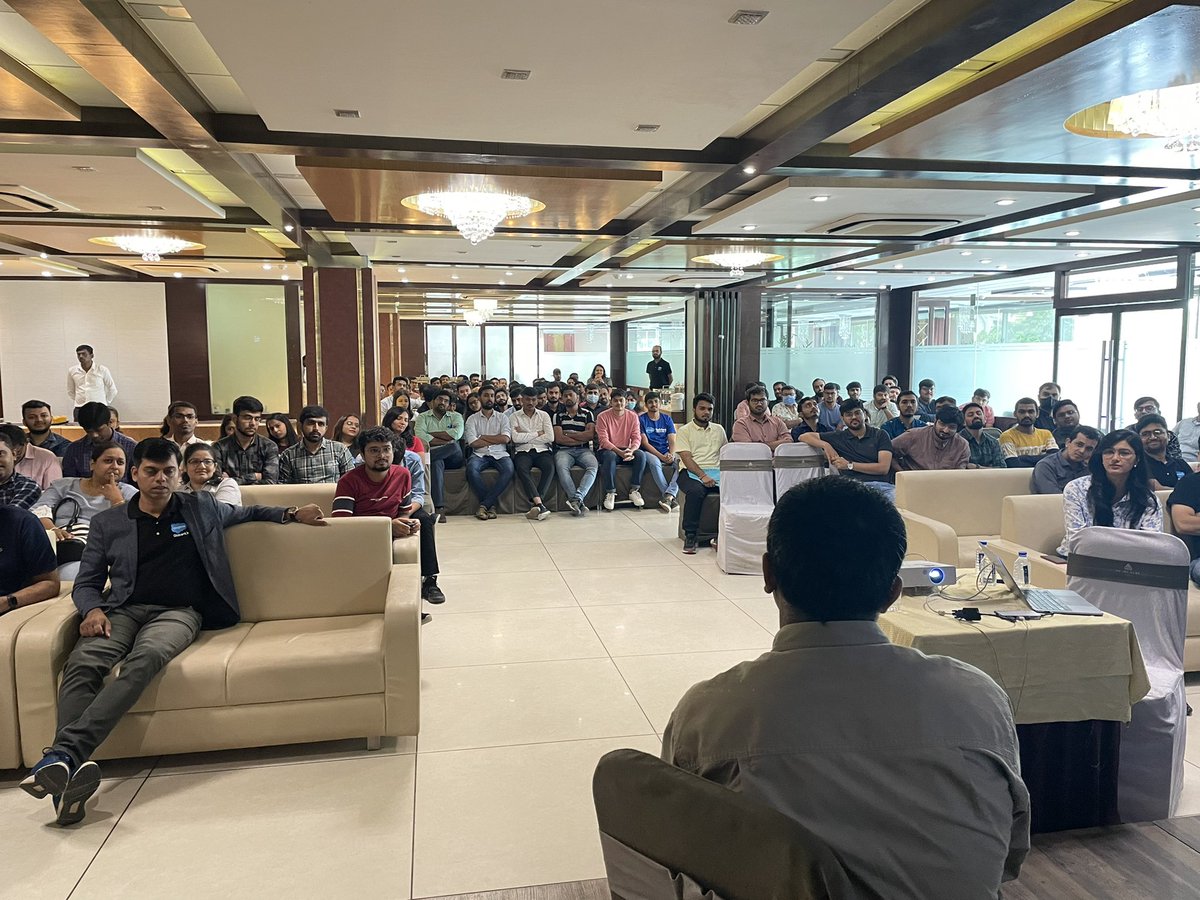 Interactions with <a href="/gauravkheterpal/">Gaurav Kheterpal</a> during the Fireside chat ! @SwagatTalsania <a href="/manjulatayadav1/">Manjulata Yadav</a> <a href="/dipti_moteria/">Dipti Kalaria</a> <a href="/harshshah3110/">Harsh Shah</a> <a href="/_GaurangB/">Gaurang Bhatt</a>