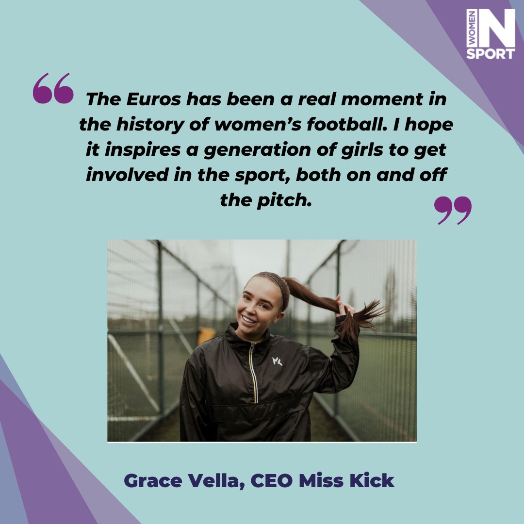 Womeninsport_uk's tweet photo. History could be made tomorrow as England face Germany in the FINAL of the #WEUROS2022 ⚽

A record crowd of 87,000  is expected Wembley &amp; millions more will be glued to their TV screens. 

The @lionesses have already left their legacy...

👉https://t.co/qJRFCJgqus https://t.co/KKgiukc7Q6