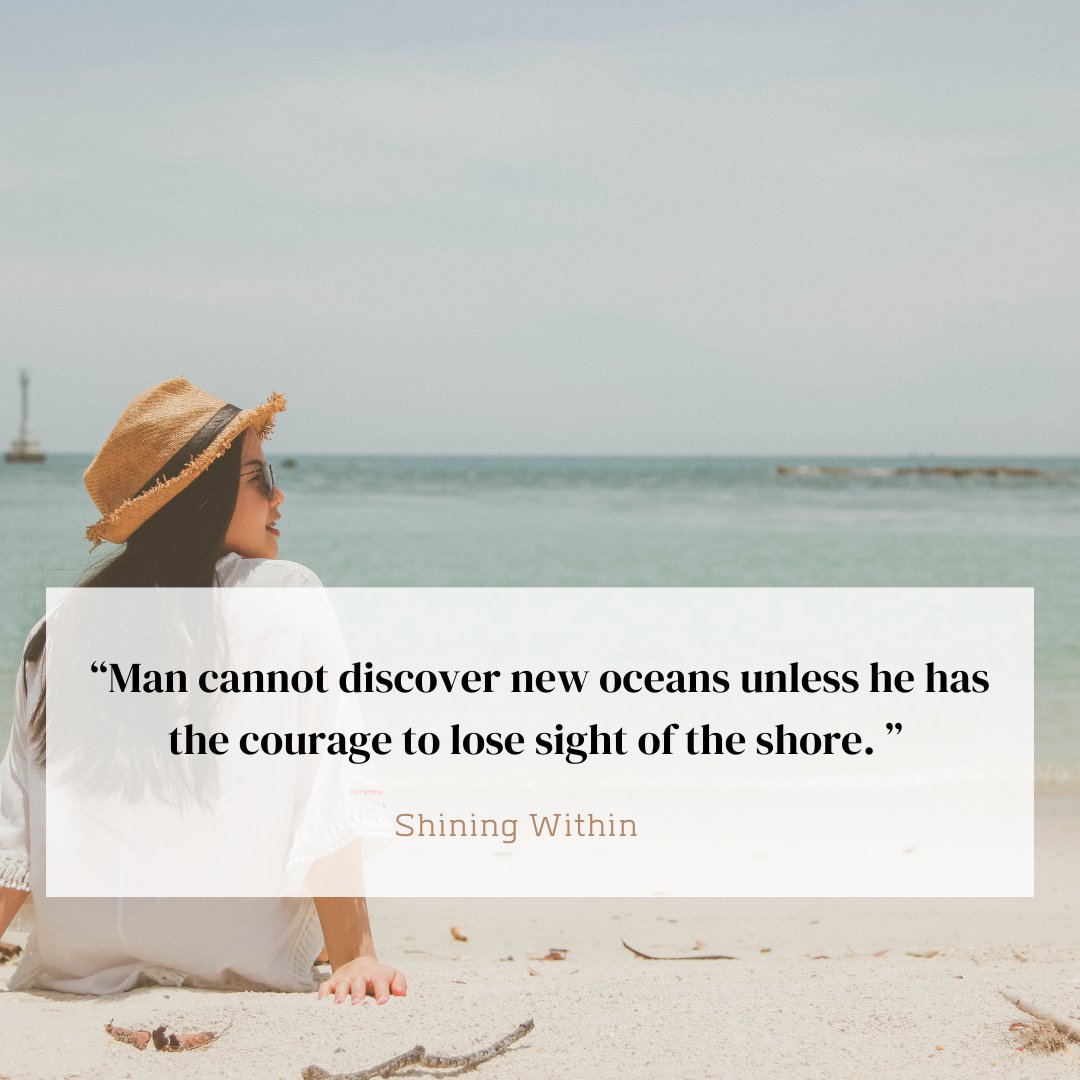 “Man cannot discover new oceans unless he has the courage to lose sight of the shore. ” - Aristophanes
#MentalHealthAwareness #mentalwellbeing #globalgoals  #mentalhealthmatter #spreadlove❤ #mindbodysoul #youareworthy  #peace #SelfCare #innerpeace #mentalhealthsupport #gratitude